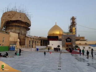 گزارش تصویری از مرقد امام هادی (ع) و امام حسن عسکری (ع) در سامرا 3