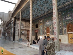گزارش تصویری از مرقد امام هادی (ع) و امام حسن عسکری (ع) در سامرا 6