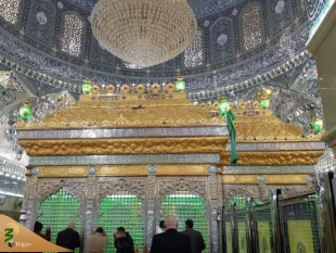 گزارش تصویری از مرقد امام هادی (ع) و امام حسن عسکری (ع) در سامرا 12