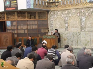 تقسیم کاربین امام علی و حضرت فاطمه (علیهماالسلام)