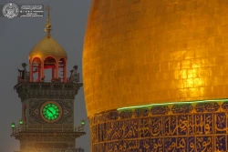 بارش باران جلوه ویژه ای به حرم امیرالمؤمنین(ع) بخشید+تصاویر 2