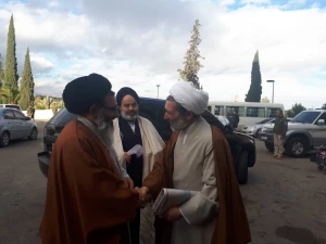 مسئولین و مدیران حوزه های علمیه برای شرکت در نشست علمایی سوریه به این کشور سفر کردند.