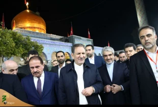 تشرف جهانگیری به زیارت حرم حضرت زینب (س) 4