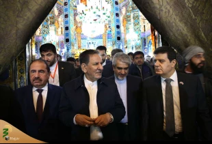 تشرف جهانگیری به زیارت حرم حضرت زینب (س) 5