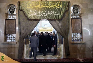 تشرف جهانگیری به زیارت حرم حضرت زینب (س) 10