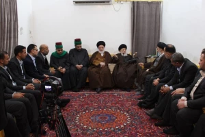 آیت الله حکیم: خادمین عتبات  چهره درخشانی از شیعه نشان دهند 