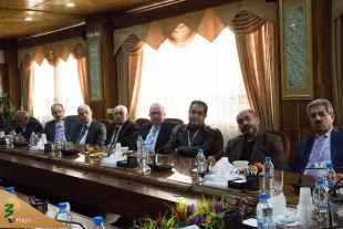 دیدارهیئتی از شخصیت های دانشگاهی سوریه با سرپرست حجاج ایرانی 4