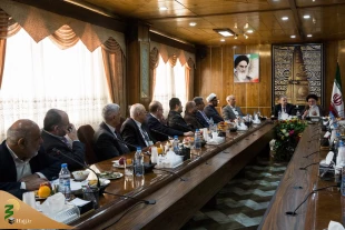 دیدارهیئتی از شخصیت های دانشگاهی سوریه با سرپرست حجاج ایرانی 5