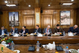 دیدارهیئتی از شخصیت های دانشگاهی سوریه با سرپرست حجاج ایرانی 6