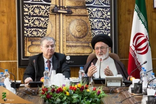 دیدارهیئتی از شخصیت های دانشگاهی سوریه با سرپرست حجاج ایرانی 7
