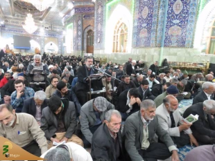 زمزمه دعای کمیل زائران ایرانی در خیمه گاه حسینی  11