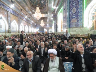 زمزمه دعای کمیل زائران ایرانی در خیمه گاه حسینی  16
