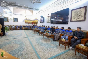تقدیر از خادمان افتخاری ایرانی از سوی شورای آستان علوی 2