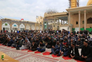 از سوی ‌آستان مقدس عسکریین(ع)؛ 

مراسم سالروز انفجار تروریستی حرم امامین عسکریین (ع) برگزار شد+ تصاویر  8