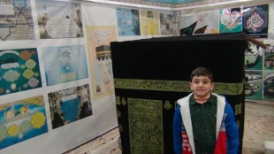 برپایی غرفه چهل سال دستاورد حج و زیارت در نمایشگاه مصلی اردبیل 4