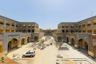 طرح توسعه حرم علوی با مشارکت خیران اردبیلی 3