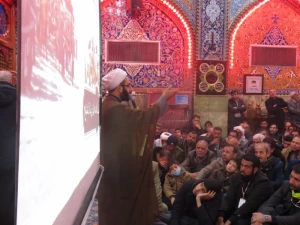 مراسم روایتگری عاشورا در خیمه گاه حسینی-گزارش تصویری