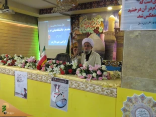 مسئول دفتر نمایندگی بعثه رهبری در کربلا:

پیروی از ولایت فقیه رمز پیروزی است
 2
