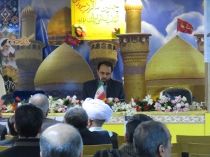 بزرگداشت چهلمین سالگرد پیروزی انقلاب در کربلا+ گزارش تصویری