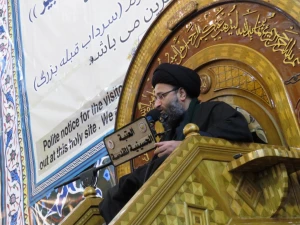 سخنران بعثه در کربلا: شکور بودن بهترین صفت بندگان خداست