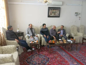 تجلیل از زحمات حاج مصطفی ملکی خادم پیشکسوت زائران