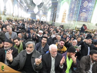 طنین نوای ملکوتی دعای کمیل در خیمه گاه حسینی(ع)+ گزارش تصویری 2