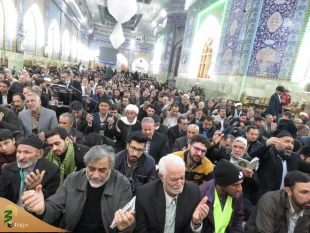 طنین نوای ملکوتی دعای کمیل در خیمه گاه حسینی(ع)+ گزارش تصویری 3