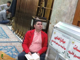 طنین نوای ملکوتی دعای کمیل در خیمه گاه حسینی(ع)+ گزارش تصویری 6
