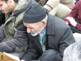 طنین نوای ملکوتی دعای کمیل در خیمه گاه حسینی(ع)+ گزارش تصویری 8