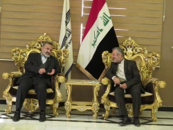 استقبال مسئول دفتر نمایندگی بعثه مقام معظم رهبری در عراق از رئیس سازمان حج وز یارت+ گزارش تصویری 3