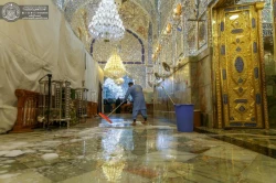 حرم مطهر امیرالمؤمنین (علیه السلام) شست‌وشو شد + تصاویر  4