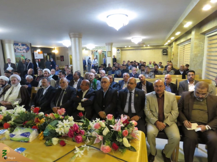 برگزاری مراسم تودیع و معارفه مسئول دفتر نمایندگی حج و زیارت در عراق 17