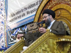 حجت الاسلام و المسلمین هژبری:
کربلا بهترین مکان توبه و بازگشت و گدایی به درگاه خداوند است
 2