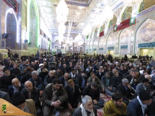 حجت الاسلام و المسلمین هژبری:
کربلا بهترین مکان توبه و بازگشت و گدایی به درگاه خداوند است
 2