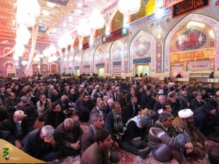 سخنران بعثه مقام معظم رهبری در کربلای معلی:
زیارت امام حسین شاه کلید رفع گرفتاری هاست
 2