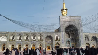 چهارشنبه روز زیارتی آقای مهربانی هاست،گلزار بهشت است غمی نیست در اینجا – فیلم