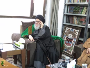 در دیدار مسئول دفتر نمایندگی بعثه مقام معظم رهبری در عراق با آیت الله قزوینی مطرح شد:
انقلاب اسلامی یک حرکت فرهنگی عظیم در جهان بود 
 4