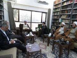 در دیدار مسئول دفتر نمایندگی بعثه مقام معظم رهبری در عراق با آیت الله قزوینی مطرح شد:
انقلاب اسلامی یک حرکت فرهنگی عظیم در جهان بود 
 5
