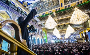 حرم حضرت ابا الفضل العباس (ع) در عزای مادرش گریست +تصاویر  12