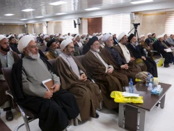 گردهمایی روحانیون و مداحان عتبات عالیات استان قم برگزار شد 11