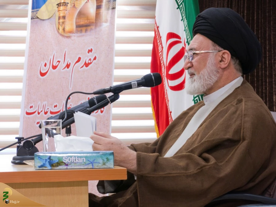 گردهمایی روحانیون و مداحان عتبات عالیات استان قم برگزار شد 14