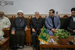 هیئتی اروپایی به زیارت حرم امیرالمؤمنین (ع) مشرف شد 6