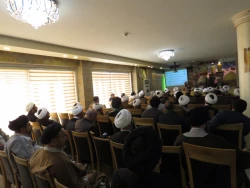 مسئول دفتر نمایندگی بعثه مقام معظم رهبری در عراق:
روحانیون پیش قراولان و خط مقدم نبرد فرهنگی هستند 2