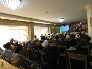 مسئول دفتر نمایندگی بعثه مقام معظم رهبری در عراق:
روحانیون پیش قراولان و خط مقدم نبرد فرهنگی هستند 2