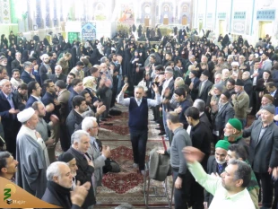 سخنران بعثه مقام معظم رهبری در کربلای معلی:
دعا و نیایش کلید گشایش درهای رحمت الهی است
 4