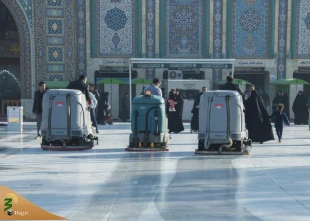 خدمت رسانی خادمان در بین الحرمین کربلا + تصاویر 4