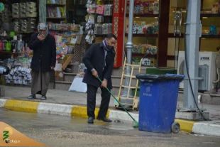 خدمت رسانی خادمان در بین الحرمین کربلا + تصاویر 8