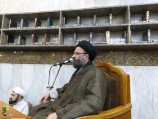 خطیب بعثه مقام معظم رهبری در کربلای معلی:
خلوص نیت روح اعمال مؤمنین است
 2