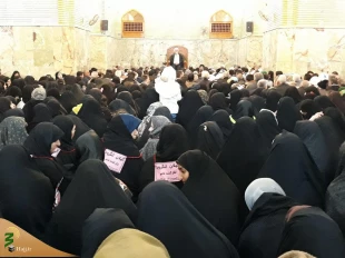 جشن میلاد فاطمه اطهر در حرم امیر المؤمنین  3