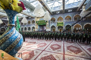 در میلاد حضرت زهرا(ع)؛ 

حرم حضرت ابا الفضل العباس(ع) غرق در سرور و شادی شد+ تصاویر  4